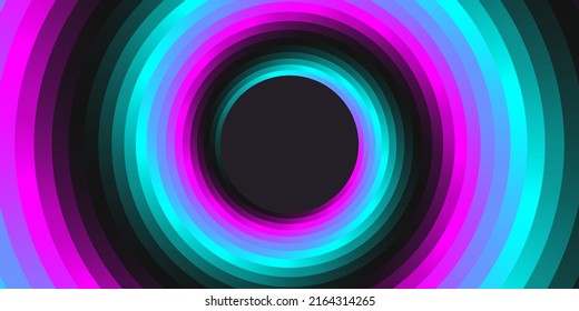 Digital background, spiral with techno elements. Technology, music poster