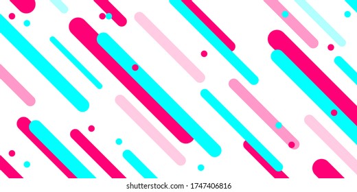 Digital background. Stream cover. Colored modern background in the style of the social network. Social media concept. Vector illustration. EPS10