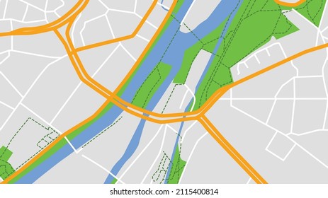 Digital background vector city of Altstadt. Art image which you can scale how you want.