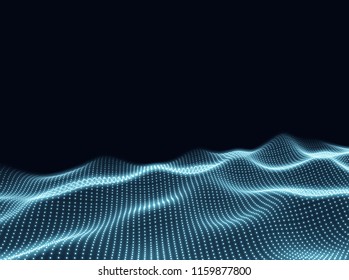 Digital background - vector illustration