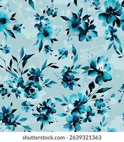 Digital Bana Baroque Allover Art Design