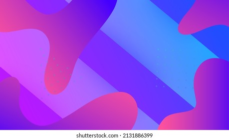 Digital Banner. Flat Gradient Design. Pink Mobile Layout. Flow Landing Page. Hipster Frame. Rainbow Texture. Dynamic Shape. Business Template. Lilac Digital Banner