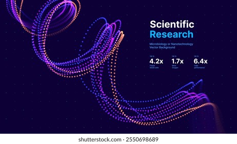 Plano De Fundo Do Vetor De Fluxo De Big Data Digital. Grandes Linhas Tecnológicas De Dados. Ilustração da tecnologia da ciência abstrata. Conceito De Fundo De Rede Neural De Big Data. Conceito de visualização de IA. Vetor.