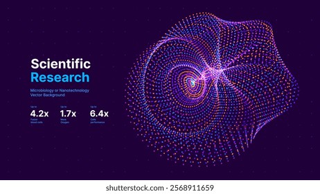 Digital Big Data Flow Vector Background. Big Data Technology Lines. Abstract Science Technology Illustration. Big Data Neural Network Background Concept. AI Visualization Concept. Vector.