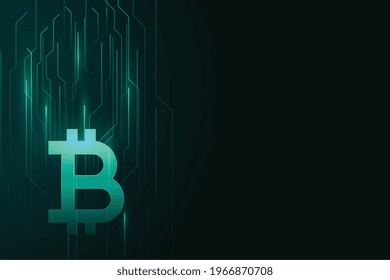 diseño digital de fondo de bitcoin