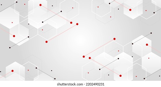 Digital black line structure innovation concept white pixel dot futuristic texture background