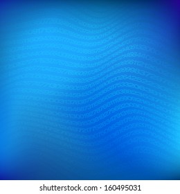 Digital blue background. Background of numbers. Vector illustration.