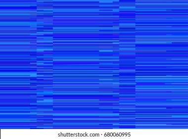 Digital blue noise, glitch of monitor, tv screen. Vector abstract background