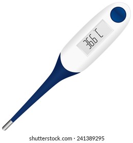 Digital body thermometer