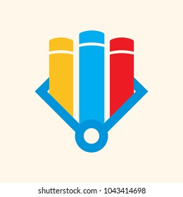 digital book logo