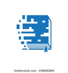 Design-Vorlage für das digitale Buch-Logo