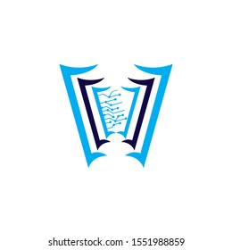 Digital Book logo icon , design vector template