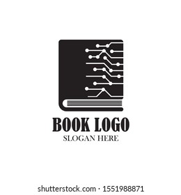 Digital Book logo icon , design vector template