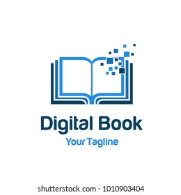 Digital Book Logo Template