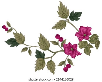 1,314 Foral Flower Images, Stock Photos & Vectors | Shutterstock