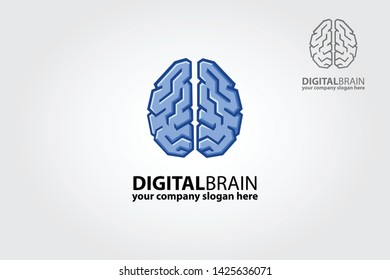Digital Brain logo is a professional logo for your company. The main idea is to show the way the company stands out to a creative process, small business, agencies, consultants, and startup business.