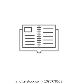 Digital business, content icon. Element of digital business icon. Thin line icon for website design and development, app development. Premium icon