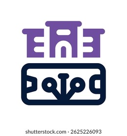 digital business duotone icon. Sleek and modern vector icon for websites, mobile apps, marketing materials, and corporate design. Fully scalable and ready to use.