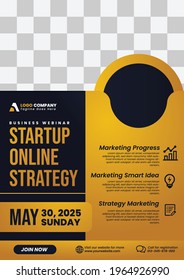 Digital business marketing agency flyer and web banner