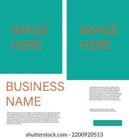 Digital Business Marketing Banner for Social Media Post Template Design | Social Media Post, instagram and Web internet ads. Vector illustration | Modern Social Media Banner Template | Website Design