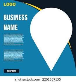 Digital Business Marketing Banner for Social Media Post Template Design | Social Media Post, instagram and Web internet ads. Vector illustration | Modern Social Media Banner Template | Website Design