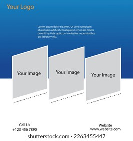 Digital business marketing banner for social media post template with modern theme and creative design illustration vector