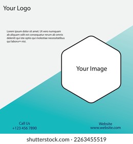 Digital business marketing banner for social media post template with modern theme and creative design illustration vector