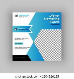 Digital business marketing instagram post