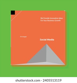Digital Business Marketing social Media Post Template and Banner Free Vector.