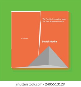 Digital Business Marketing social Media Post Template and Banner Free Vector.