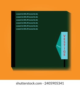 Digital Business Marketing social Media Post Template and Banner Free Vector.