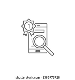 Digital business, seo icon. Element of digital business icon. Thin line icon for website design and development, app development. Premium icon