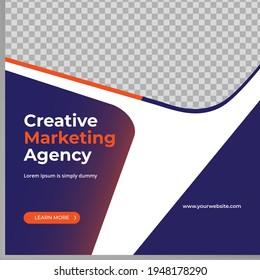 Digital business Social media post.