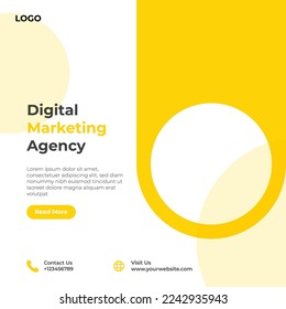 Digital  Business social media post design , social media banner post , social media post design, Creative Business Digital marketing agency post design 