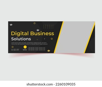 digital business solution banner design for you