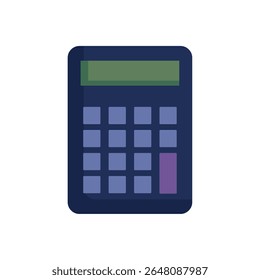 Digital Calculator Icon for Math