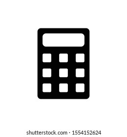 Digital calculator icon, Vector graphics