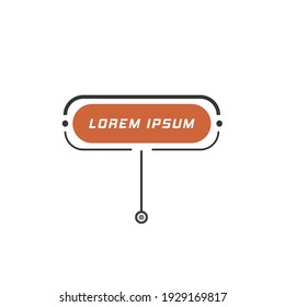 Digital callouts, footnotes. Layout for links and digital information. Source for advertising. Set of HUD. Vector illustration. Futuristic hud frame red and blue png.	
