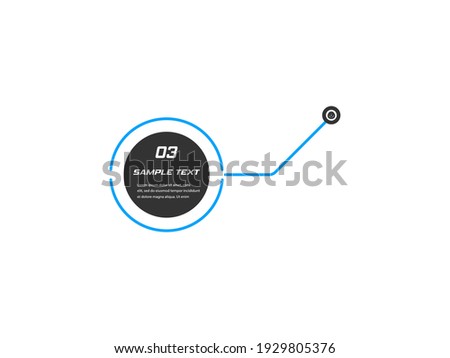 Digital callouts, footnotes. Layout for links and digital information. Source for advertising. Set of HUD. Vector illustration.	