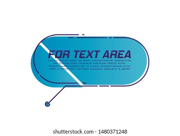 Digital callouts titles. Set of HUD futuristic sci fi frame template. Layout element for web, brochure, presentation or infographics.