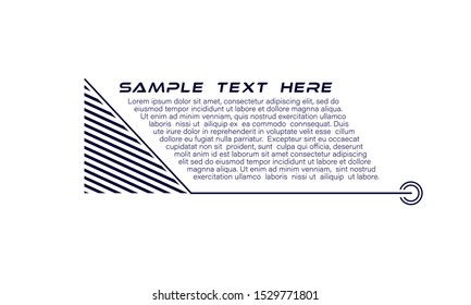 Digital callouts titles. Set of HUD futuristic sci fi frame template. Layout element for web, brochure,  infographics. Modern banners of lower third for presentation isolated on yellow. Vector