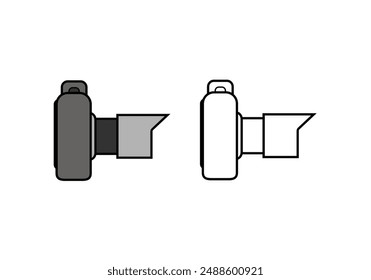 Digital Camera Design Illustration vector eps format suitable for your design needs logo illustration animation etc