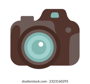 Digital Camera Device Vector Illustration
