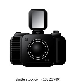 digital camera with flash