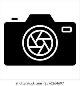 Digital Camera Icon Element For Design