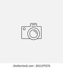 Vector de signo de icono de cámara digital,Símbolo, ilustración de logotipo para web y móvil