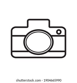 Digital camera icon vector design