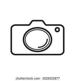 digital camera icon vector design template