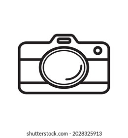 digital camera icon vector design template