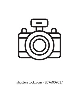 DIGITAL CAMERA icon in vector. Logotype